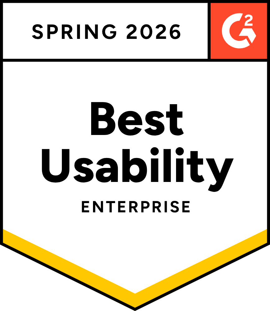 G2’s Enterprise Leader in EMEA award for Summer 2024